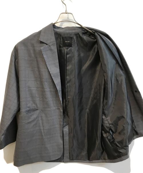 Spick and Span（スピック＆スパン）Spick and Span (スピック＆スパン) チェックルーズジャケット　24010200205030 グレー サイズ:Sの古着・服飾アイテム