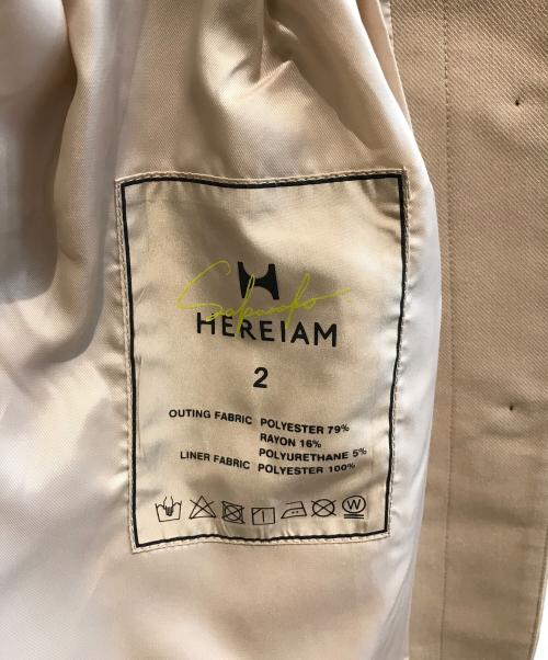 HEREIAM（ヘレイアム）HEREIAM (ヘレイアム) エンパイアベスト　BR2402AT01 ベージュ サイズ:Ｍの古着・服飾アイテム