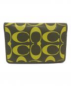 COACHコーチ）の古着「カードケース」｜カーキ