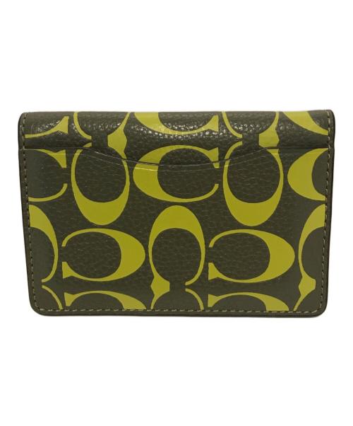 COACH（コーチ）COACH (コーチ) カードケース カーキの古着・服飾アイテム