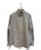 POLO RALPH LAURENポロ・ラルフローレン）の古着「ボタンダウンシャツ」｜グレー