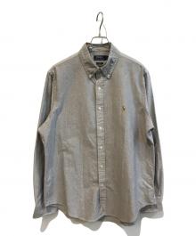 POLO RALPH LAUREN（ポロ・ラルフローレン）の古着「ボタンダウンシャツ」｜グレー