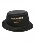 BURBERRY LONDONバーバリーロンドン）の古着「PADDED NYLON BUCKET HAT」｜ブラック
