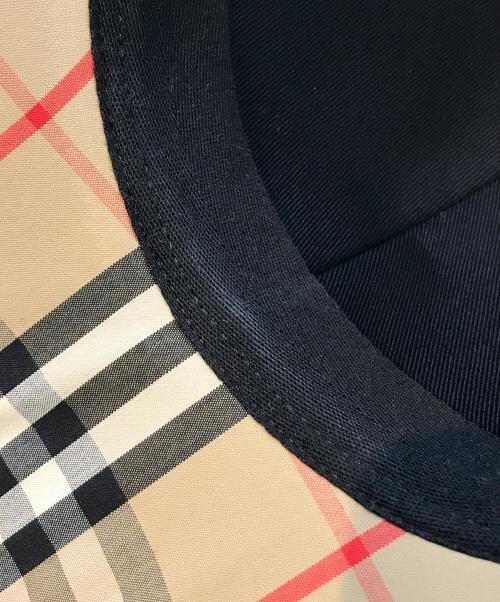 BURBERRY LONDON（バーバリーロンドン）BURBERRY LONDON (バーバリーロンドン) TBロゴパッチ ノヴァチェックキャップ ベージュの古着・服飾アイテム