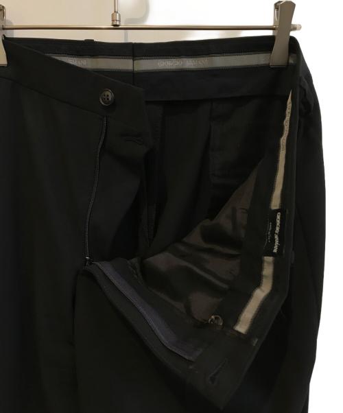 GIORGIO ARMANI（ジョルジョアルマーニ）GIORGIO ARMANI (ジョルジョアルマーニ) パンツ ブラック サイズ:56の古着・服飾アイテム