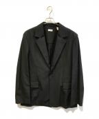 BURBERRYバーバリー）の古着「single-breasted wool blazer　8090104」｜ブラック