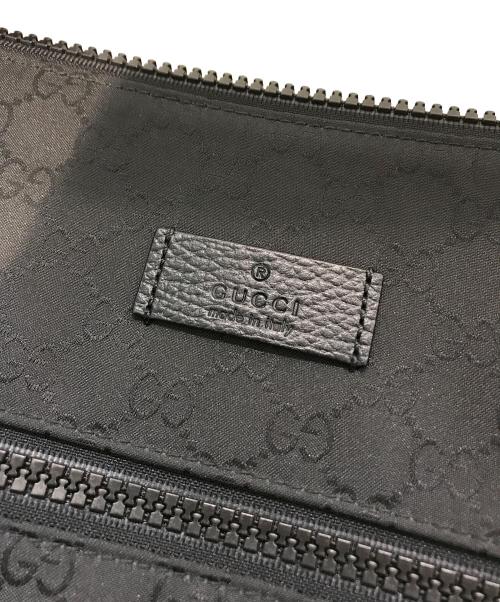 GUCCI（グッチ）GUCCI (グッチ) ナイロンショルダーバッグ ブラックの古着・服飾アイテム