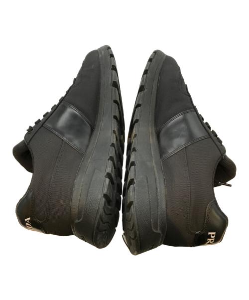 PRADA（プラダ）PRADA (プラダ) RE NYRON SNERKERS ブラック サイズ:9 1/2の古着・服飾アイテム