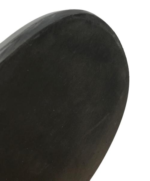 BURBERRY（バーバリー）BURBERRY (バーバリー) ロゴレザーサンダル ブラック サイズ:38の古着・服飾アイテム