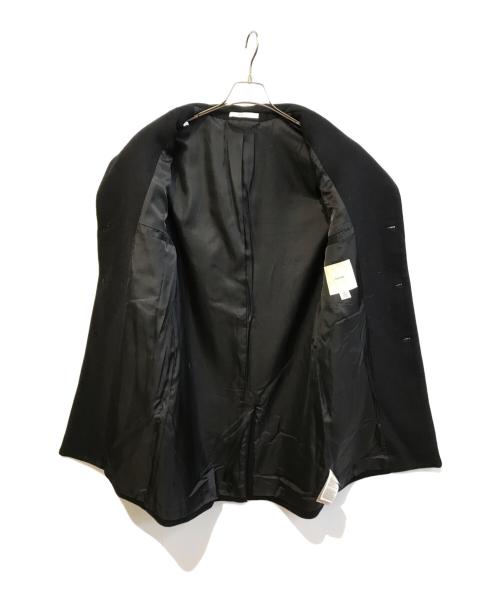 Calvin Klein（カルバンクライン）Calvin Klein (カルバンクライン) ウールブレンドオーバーコート　4LD900G ブラック サイズ:Sの古着・服飾アイテム