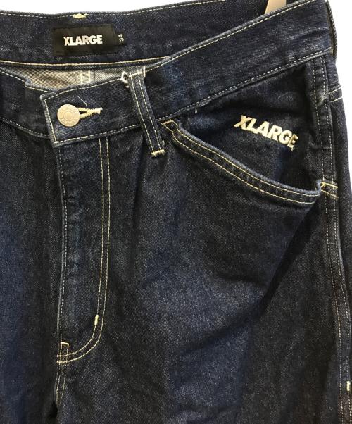 X-LARGE（エクストララージ）X-LARGE (エクストララージ) ペインターパンツ　101231031013 インディゴ サイズ:34の古着・服飾アイテム