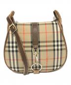 Burberry'sバーバリー）の古着「ノヴァチェックショルダーバッグ」｜ベージュ
