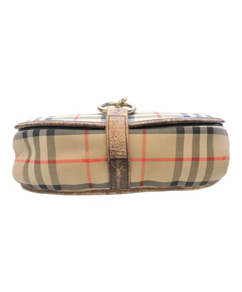 Burberry's（バーバリーズ）Burberry's (バーバリー) ノヴァチェックショルダーバッグ ベージュの古着・服飾アイテム