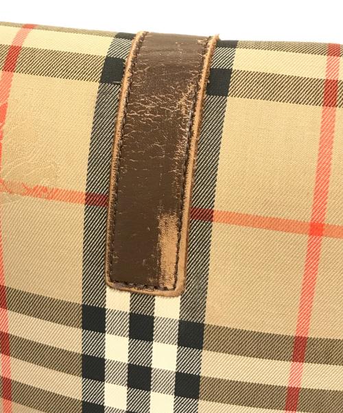 Burberry's（バーバリーズ）Burberry's (バーバリー) ノヴァチェックショルダーバッグ ベージュの古着・服飾アイテム