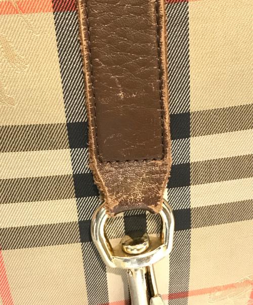 Burberry's（バーバリーズ）Burberry's (バーバリー) ノヴァチェックショルダーバッグ ベージュの古着・服飾アイテム