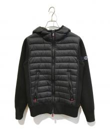 G-Stage（ジーステージ）の古着「ニットコンビダウンパーカー　600412」｜ネイビー