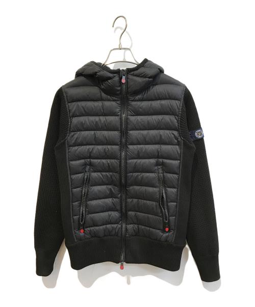 G-Stage（ジーステージ）G-Stage (ジーステージ) ニットコンビダウンパーカー　600412 ネイビー サイズ:FREEの古着・服飾アイテム