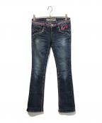 grassh pperグラスホッパー）の古着「デニムパンツ」｜インディゴ