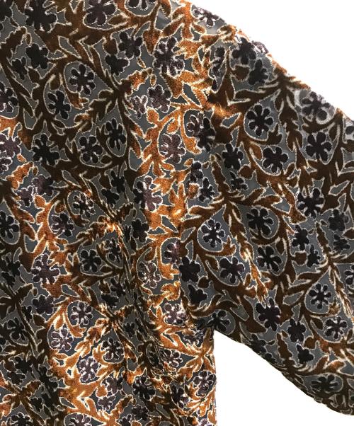 BACCA（バッカ）BACCA (バッカ) オパール加工 ベルベット シースルー　35-01-15-01305 ブラウン サイズ:SIZE 36の古着・服飾アイテム