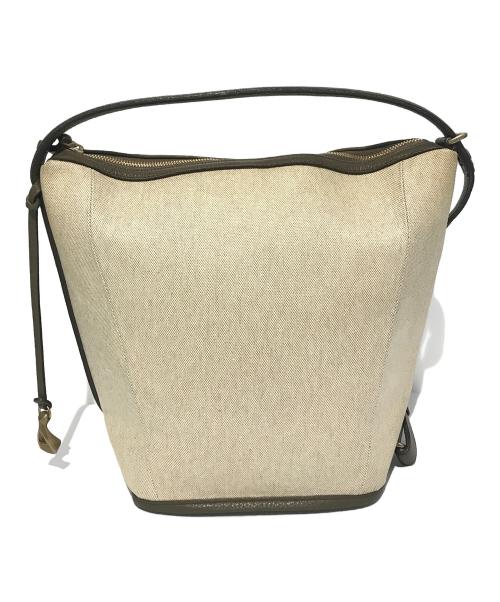 ETiAM（エティアム）ETIAM (エティアム) ショルダーバッグ ベージュの古着・服飾アイテム