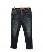DOLCE & GABBANAドルチェ＆ガッバーナ）の古着「ストレッチデニムパンツ　G6DBLD/G8Q97」｜インディゴ