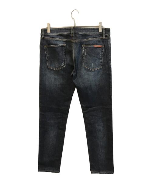 DOLCE & GABBANA（ドルチェ＆ガッバーナ）DOLCE & GABBANA (ドルチェ＆ガッバーナ) ストレッチデニムパンツ　G6DBLD/G8Q97 インディゴ サイズ:48の古着・服飾アイテム