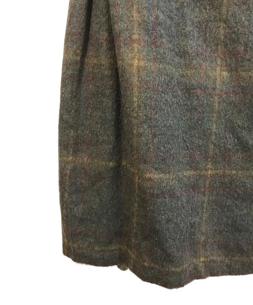 O'NEIL OF DUBLIN（オニールオブダブリン）O'NEIL OF DUBLIN (オニールオブダブリン) ラップウールスカート　17060230000030 オリーブ サイズ:Ｍの古着・服飾アイテム