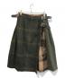 O'NEIL OF DUBLIN（オニールオブダブリン）の古着「ラップウールスカート　17060230000030」｜オリーブ