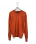 POLO RALPH LAUREN（ポロ・ラルフローレン）の古着「メリノウールニット」｜オレンジ