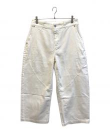 AIR JORDAN（エア ジョーダン）の古着「91 ワイドレッグ バギー パンツ」｜ホワイト