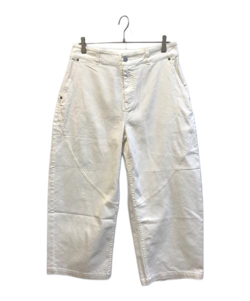 AIR JORDAN（エア ジョーダン）AIR JORDAN (エア ジョーダン) 91 ワイドレッグ バギー パンツ ホワイト サイズ:ＸＬ 未使用品の古着・服飾アイテム