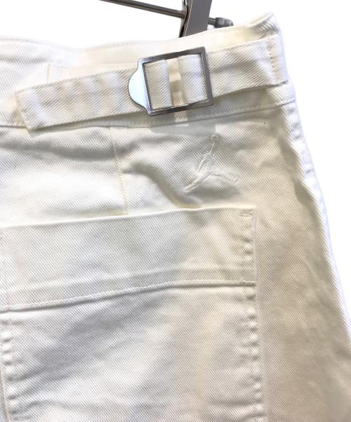 AIR JORDAN（エア ジョーダン）AIR JORDAN (エア ジョーダン) 91 ワイドレッグ バギー パンツ ホワイト サイズ:ＸＬ 未使用品の古着・服飾アイテム