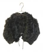 5351 pour les FEMMES5351プールレスフェム）の古着「ラビットファーストール」｜ブラック