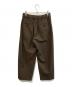 UNITED TOKYO (ユナイテッドトーキョー) バレルチノパンツ　135440002 ブラウン サイズ:S：10000円