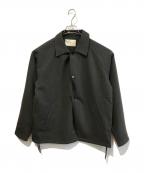 nano・universeナノ・ユニバース）の古着「イタリアンドットリラックスコーチジャケット」｜グレー