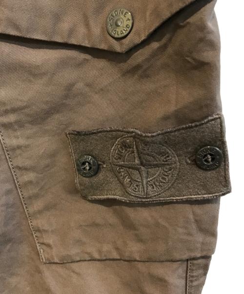 STONE ISLAND（ストーンアイランド）STONE ISLAND (ストーンアイランド) CARGO PANTS O-VENTILE　7715320F1 グレー サイズ:Ｗ33の古着・服飾アイテム