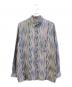 MISSONI（ミッソーニ）の古着「総柄シャツ　D-TK392」｜ブルー