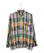 missoniミッソーニ）の古着「総柄シャツ　D-JK392」｜マルチカラー