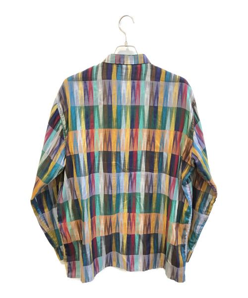missoni（ミッソーニ）MISSONI (ミッソーニ) 総柄シャツ　D-JK392 マルチカラー サイズ:52の古着・服飾アイテム