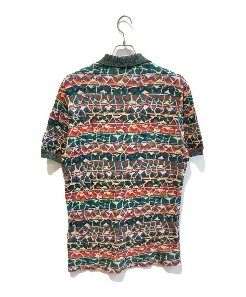 missoni（ミッソーニ）MISSONI (ミッソーニ) ニットポロシャツ グリーン サイズ:52の古着・服飾アイテム