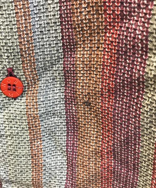 missoni（ミッソーニ）MISSONI (ミッソーニ) 半袖シャツ レッド サイズ:52の古着・服飾アイテム