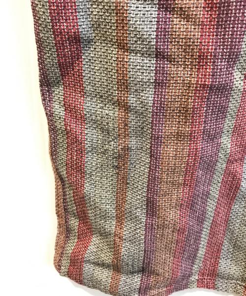 missoni（ミッソーニ）MISSONI (ミッソーニ) 半袖シャツ レッド サイズ:52の古着・服飾アイテム