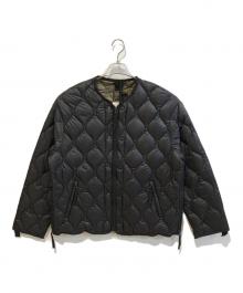 TAION（タイオン）の古着「M65 ライナーWジップ ダウンジャケット-ソフトシェル　M65LSZBML-1」｜ブラック