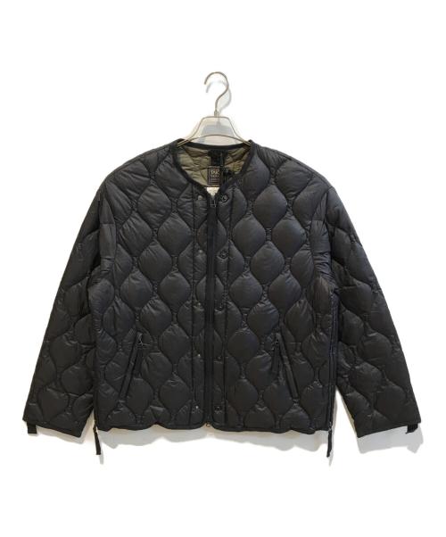 TAION（タイオン）TAION (タイオン) M65 ライナーWジップ ダウンジャケット-ソフトシェル　M65LSZBML-1 ブラック サイズ:Ｌの古着・服飾アイテム