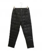 TAIONタイオン）の古着「ダウンパンツ」｜ブラック