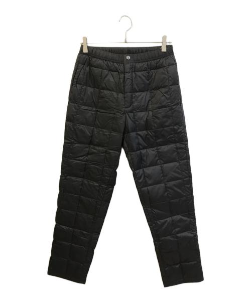 TAION（タイオン）TAION (タイオン) ダウンパンツ ブラック サイズ:Sの古着・服飾アイテム