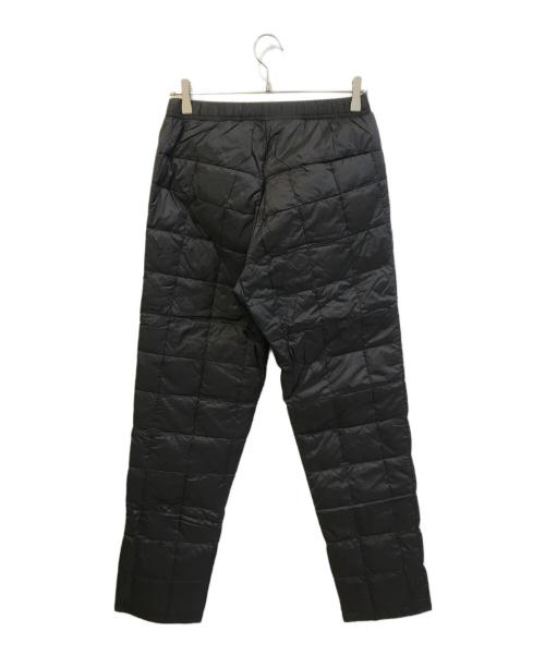 TAION（タイオン）TAION (タイオン) ダウンパンツ ブラック サイズ:Sの古着・服飾アイテム