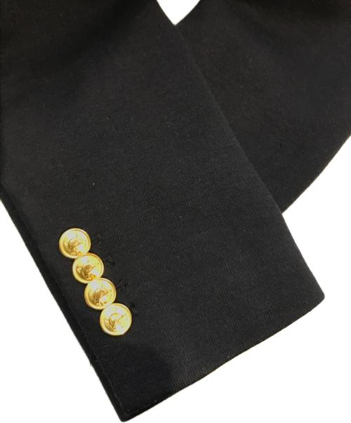 POLO RALPH LAUREN（ポロ・ラルフローレン）POLO RALPH LAUREN (ポロ・ラルフローレン) ストレッチテーラードジャケット ネイビー サイズ:6の古着・服飾アイテム