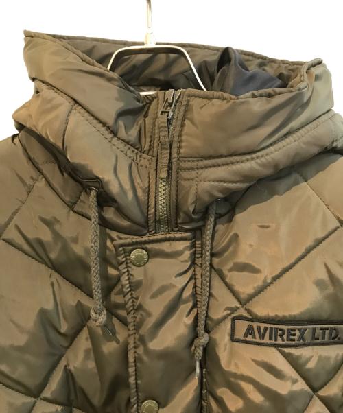 AVIREX（アヴィレックス）AVIREX (アヴィレックス) キルティングジャケット　6112175 オリーブ サイズ:Lの古着・服飾アイテム