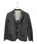 COMME des GARCONS HOMMEコムデギャルソン オム）の古着「テーラードジャケット　HS-J073」｜インディゴ